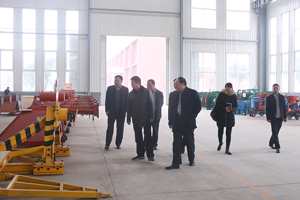 Warmly Welcome Leaders of Jining High-tech Zone to Visit Shandong China Coal Group