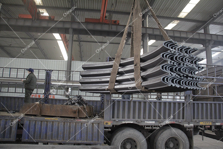 China Coal Sent A Batch U Steel Supports To Daxin County, Guangxi Province