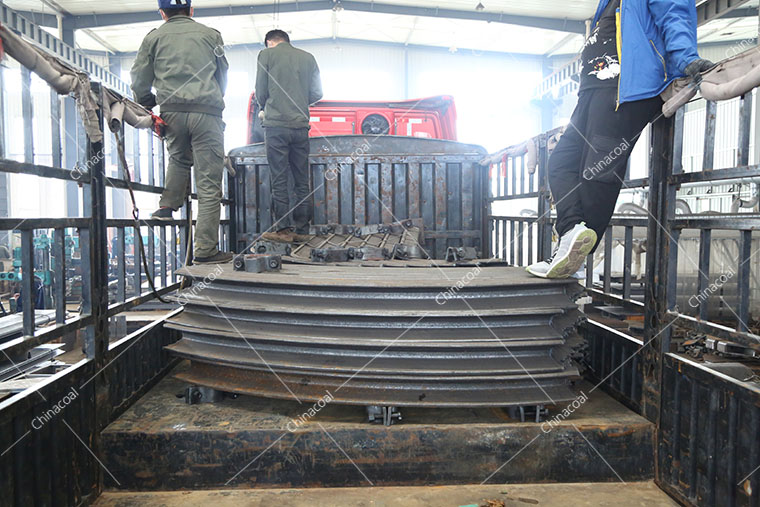 A Batch Of U-shaped Steel Supports From China Coal Group Is Sent To Guangxi Province