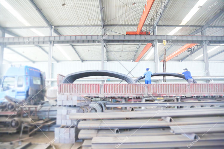 China Coal Group Send A Batch Of New U-Shaped Steel Supports To Qufu