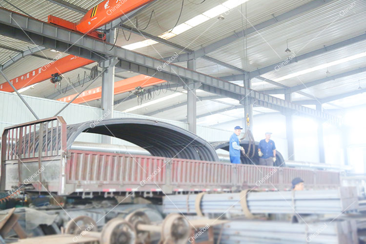 China Coal Group Send A Batch Of New U-Shaped Steel Supports To Qufu