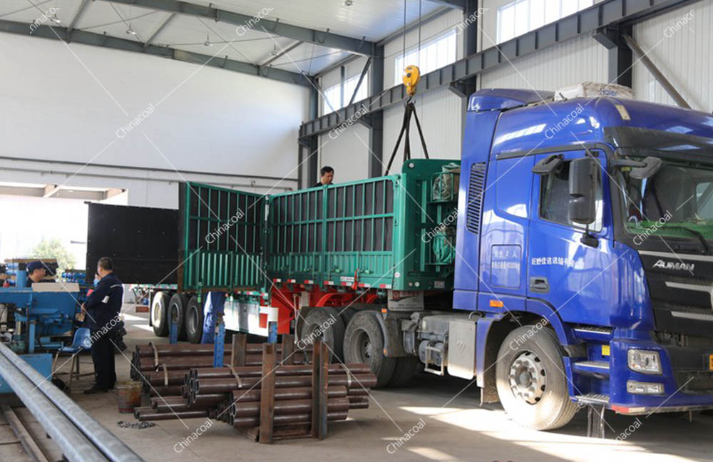 China Coal Group Sent A Batch Of Mining Single Hydraulic Props To Datong, Shanxi Province