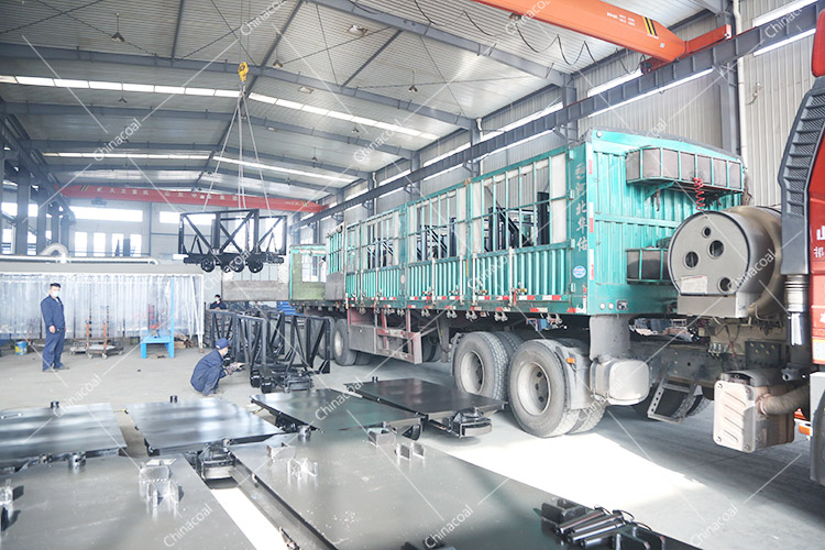 China Coal Group Sent A Batch Of Material Mine Car And Flat Mining Car To Taiyuan, Shanxi
