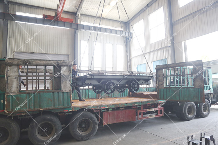 China Coal Group Sent A Batch Of Mining Flatbed Mine Cars To Jincheng, Shanxi