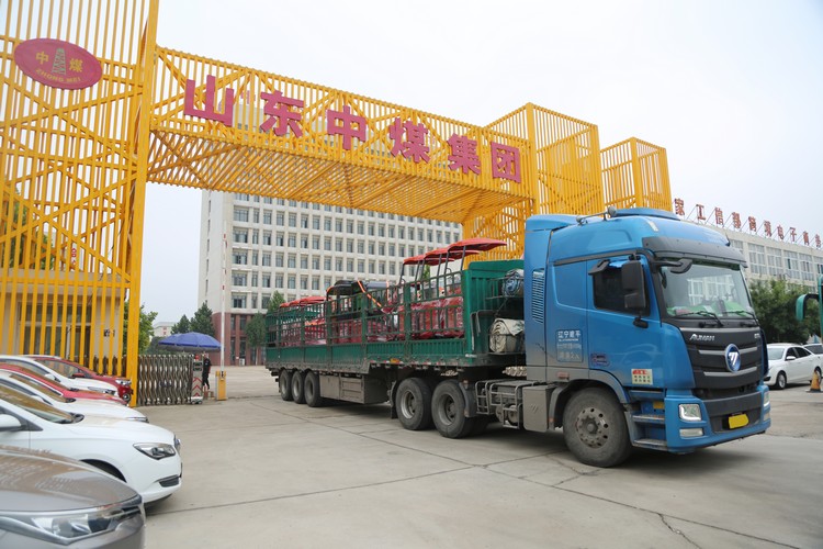 China Coal Group's Excavators Sent to Russia in Consecutive Batches